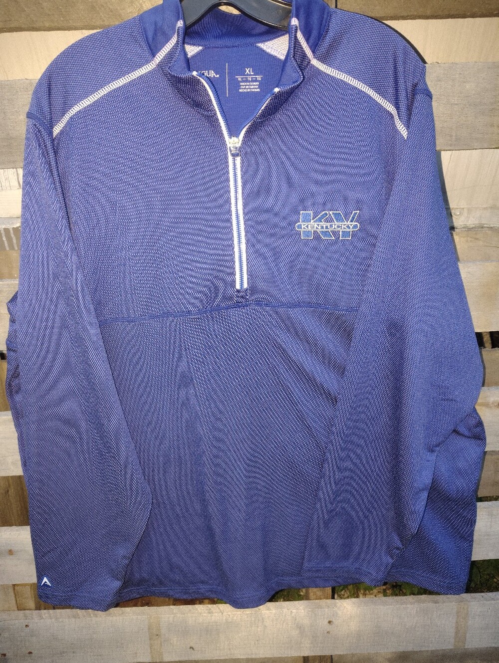 Antigua Royal Blue Full-Zip Performance Jacket